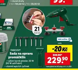 Lidl Sada na opravu promáčklin nabídka
