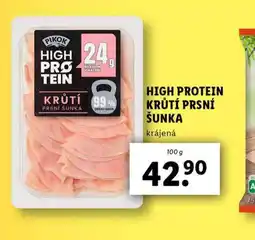 Lidl High protein krůtí prsní šunka nabídka