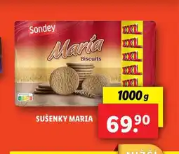 Lidl Sušenky maria nabídka