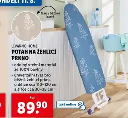 Lidl Potah na žehlící prkno nabídka