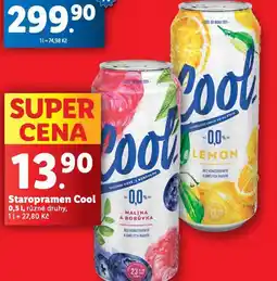 Lidl Staropramen cool nabídka