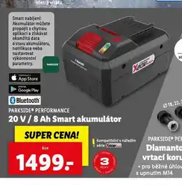 Lidl 20 v / 8 ah smart akumulátor nabídka