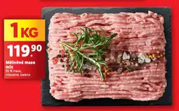 Lidl Mělněné maso mix nabídka
