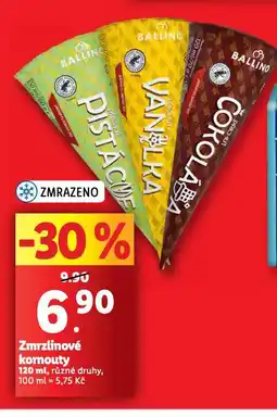 Lidl Zmrzlina kornouty nabídka