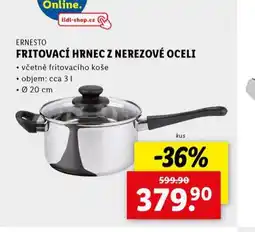 Lidl Fritovací hrnec s nerezovou ocelí nabídka