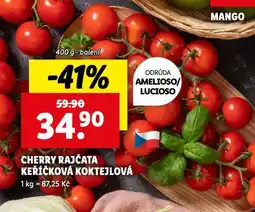 Lidl Cherry rajčata keříčková koktejlová nabídka