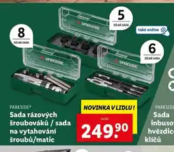 Lidl Sada rázových šroubováků nabídka