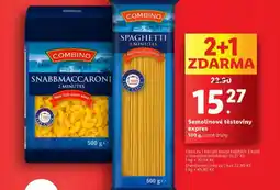 Lidl Semolinové těstoviny expres nabídka