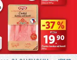Lidl Česká šunka od kosti nabídka
