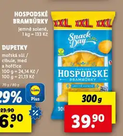 Lidl Hospodské brambůrky nabídka