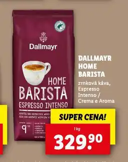 Lidl Dallmayr home barista nabídka