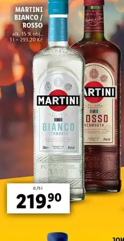 Lidl Martini boanco / rosso nabídka