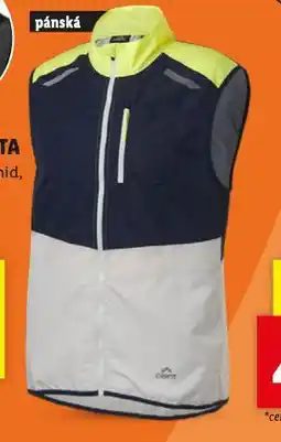 Lidl Pánská funkční vesta nabídka
