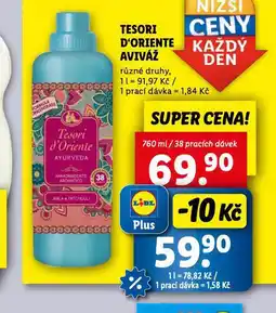 Lidl Tesori d´oriente aviváž nabídka
