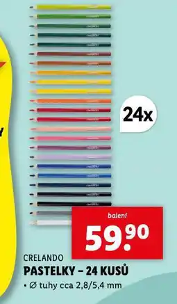 Lidl Pastelky nabídka