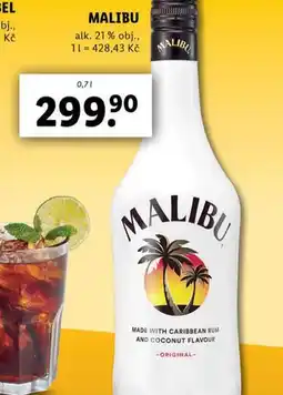 Lidl Malibu nabídka