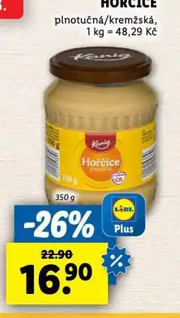 Lidl Hořčice nabídka
