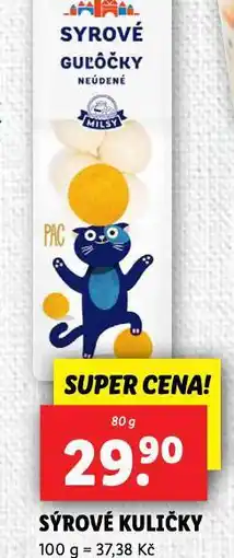 Lidl Sýrové kuličky nabídka