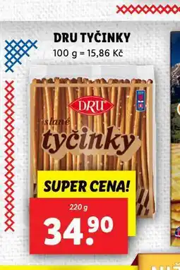 Lidl Dru tyčinky nabídka