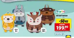 Lidl Dětský batoh nabídka