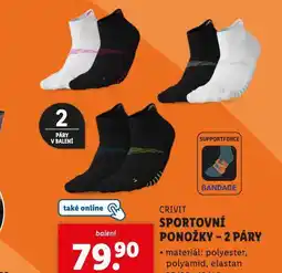 Lidl Sportovní ponožky nabídka