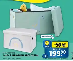 Lidl Lavice s úložným prostorem nabídka