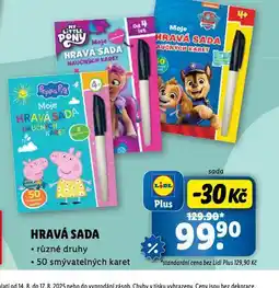 Lidl Hravá sada nabídka