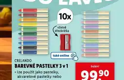 Lidl Barevné pastelky nabídka