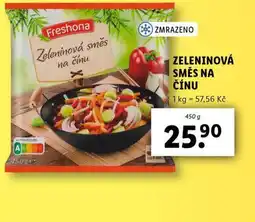 Lidl Zeleninová směs na čínu nabídka