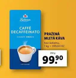 Lidl Pražená mletá káva nabídka