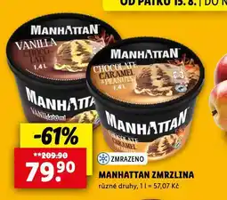 Lidl Manhattan zmrzlina nabídka