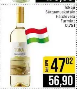 Jip Tokaji Sárgamuskotály Hárslevelű Furmint 0,75l nabídka