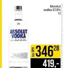 Jip Absolut vodka 37,5% 1l nabídka