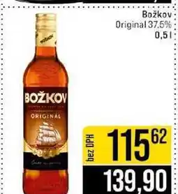Jip Božkov Original 37,5% 0,5l nabídka