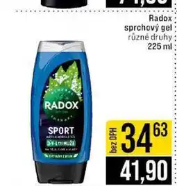 Jip Radox sprchový gel různé druhy 225 ml nabídka