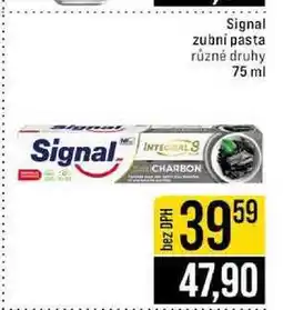 Jip Signal zubní pasta různé druhy 75 ml nabídka