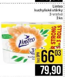 Jip Linteo kuchyňské utěrky 3-vrstvé 3 ks nabídka