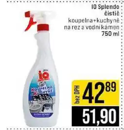 Jip 10 Splendo čistič koupelna+kuchyně na rez a vodní kámen 750 ml nabídka