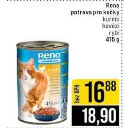 Jip Reno potrava pro kočky kuřecí hovězí rybi 415 g nabídka