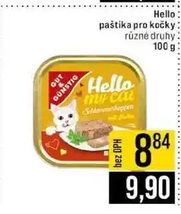 Jip Hello paštika pro kočky různé druhy 100 g nabídka