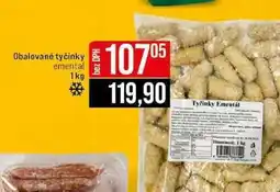 Jip Obalované tyčinky emental 1kg nabídka