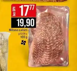 Jip Milano salám plátky 100 g nabídka