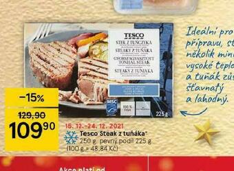 Tesco Tesco steak z tuňáka nabídka