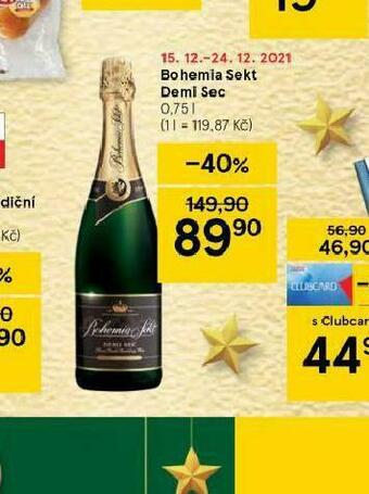 Tesco Bohemia sekt nabídka