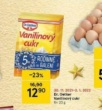 Tesco Dr. oetker vanilínový cukr nabídka