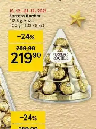 Tesco Ferrero rocher nabídka