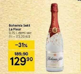 Tesco Bohemia sekt la fleur nabídka