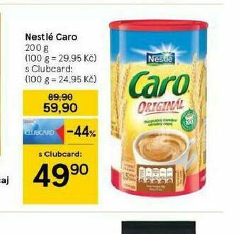 Tesco Nestlé caro nabídka