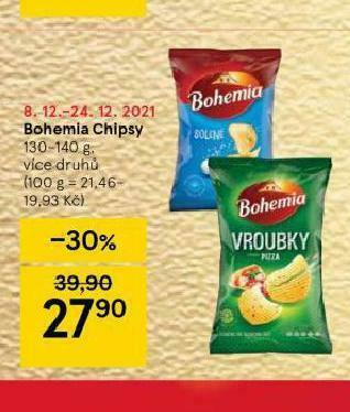 Tesco Bohemia chips nabídka