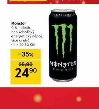 Tesco Monster nabídka